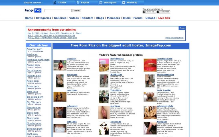 Imagefap - best Deepfake Porn Sites