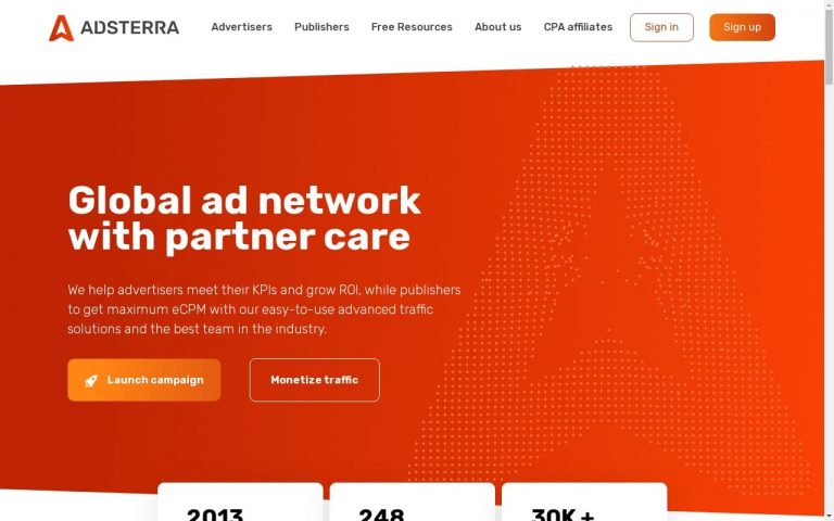 Adsterra - best Adult AD Networks